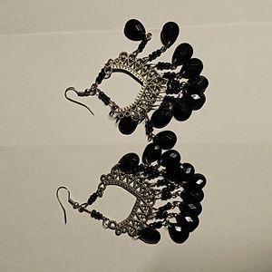 Vintage water drop earrings